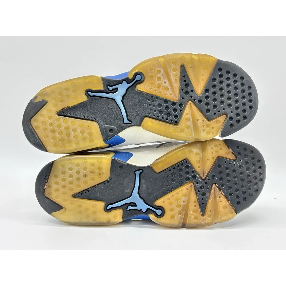 Nike Air Jordan Retro 6 BG GS Sport‎ Blue 384665 107 For Restoration Only